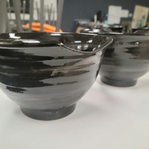 Ramen Bowl with Integrated Chopstick Rest