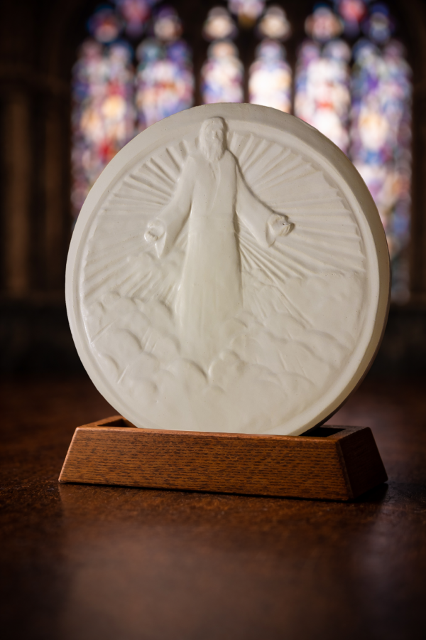 medallion stained glass 2026 Easter Resurrection Keepsake